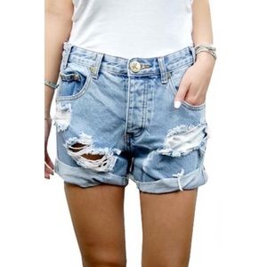One Teaspoon Charger Shorts